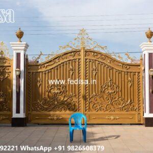 Gate Flower Design, Iron Main Gate Colour Design 2224 Home Gates Design Ideas | Gate Design