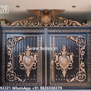 Steel Gate Design 2132, Sliding Boundary Gate 2348 Home Gates Design Ideas | Gate Design