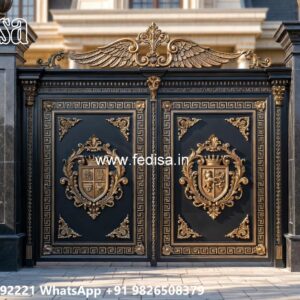 Steel Gate Design 2133, Wide Gate Design 2358 Home Gates Design Ideas | Gate Design