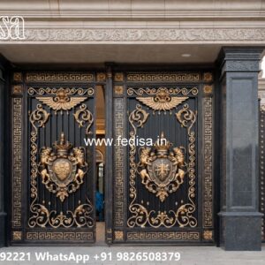Wrought Iron Gate Catalogue, Entrance Gate Design For Farmhouse 2386 Home Gates Design Ideas | Gate Design