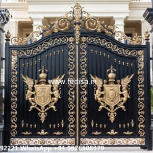 121 Feet Gate Design, Single Gate Colour 2392 Home Gates Design Ideas | Gate Design