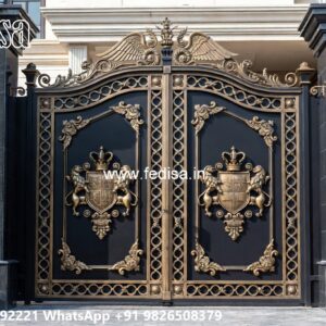 Gate Ke Upar Ki Design, Iron Boundary Wall Design 2420 Home Gates Design Ideas | Gate Design