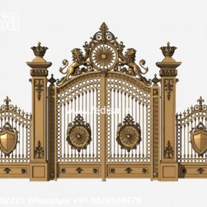 131 Feet Gate Design, 4 By 7 Ka Gate 2492 Home Gates Design Ideas | Gate Design