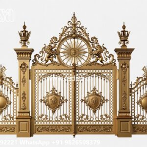 133 Feet Gate Design, Main Gate Design For Farmhouse 2512 Home Gates Design Ideas | Gate Design