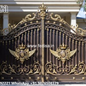 Main Gate Paint Design, Compound Wall Single Gate Design 2561 Home Gates Design Ideas | Gate Design