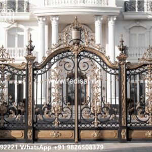 Wood And Metal Gates Design, Iron Gate Design For Home 2677 Home Gates Design Ideas | Gate Design