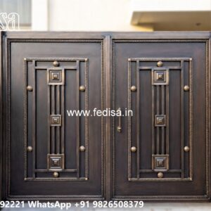 Entrance Gate Designs For Residential Complex, Compound Wall Gate Price 2856 Home Gates Design Ideas | Gate Design