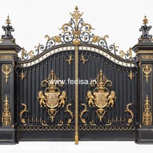 Modern Gate And Fence, Maharaja Gate Pipe Design 2899 Home Gates Design Ideas | Gate Design