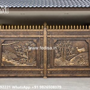Iron Railing Design For Boundary Wall, Modern Iron Gate Design 1263 Gates And Doors Ideas | Gate Design
