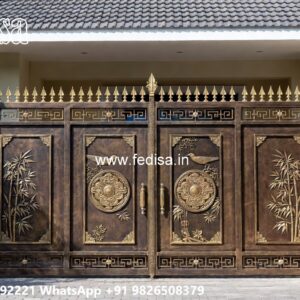 Compound Wall Grill, Wooden Gate Design For Home 1276 Gates And Doors Ideas | Gate Design