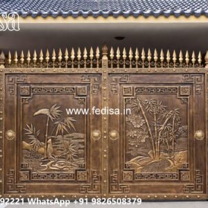 Iron Railing Design For Boundary Wall, Gate Design In Iron 1293 Gates And Doors Ideas | Gate Design