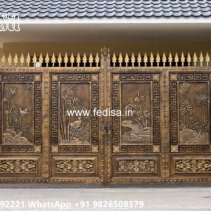 Iron Railing Design For Boundary Wall, Front Door Grill Gate 1303 Gates And Doors Ideas | Gate Design