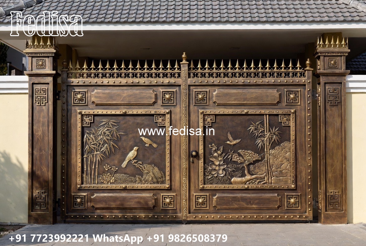 Compound Wall Grill, Modern House Gate Design 1306 Gates And Doors Ideas | Gate Design