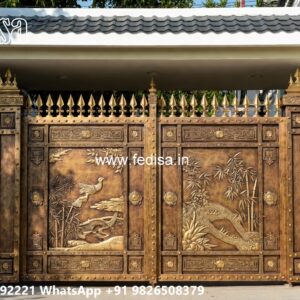 Iron Railing Design For Boundary Wall, 4 Fold Gate Design 1313 Gates And Doors Ideas | Gate Design