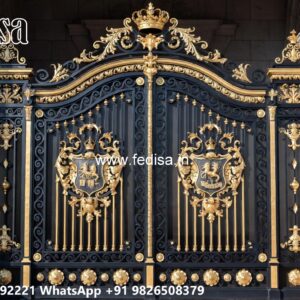 Iron Railing Design For Boundary Wall, House Entrance Gate Design 1353 Gates And Doors Ideas | Gate Design