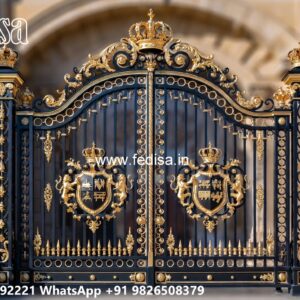 Boundary Wall Iron Grill Design, Steel Gate Single Door 1354 Gates And Doors Ideas | Gate Design