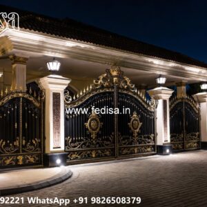 Compound Wall Grill, Maharaja Gate Price 1386 Gates And Doors Ideas | Gate Design