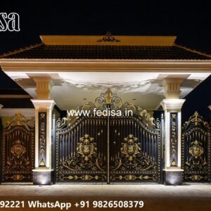 Iron Railing Design For Boundary Wall, 5 Feet Gate Design 1413 Gates And Doors Ideas | Gate Design