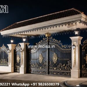 Iron Railing Design For Boundary Wall, Fundermax Gate Design 1423 Gates And Doors Ideas | Gate Design