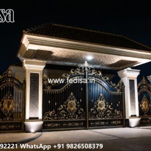 Boundary Wall Iron Grill Design, Bungalow Main Gate Design 1434 Gates And Doors Ideas | Gate Design