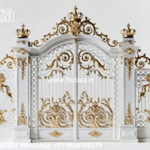 Compound Wall Grill, Simple Front Gate Design 1536 Gates And Doors Ideas | Gate Design