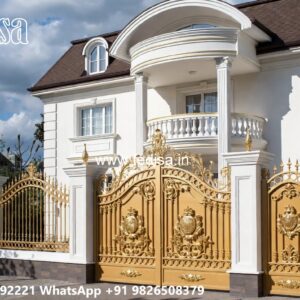 Compound Wall Grill, Modern Wrought Iron Fence 1646 Gates And Doors Ideas | Gate Design