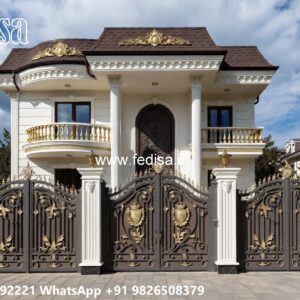 Latest Iron Gate Design, Steel Plate Gate Design 1655 Gates And Doors Ideas | Gate Design