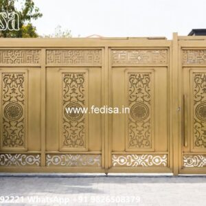 Compound Wall Grill, Steel Sheet Gate Design 1706 Gates And Doors Ideas | Gate Design