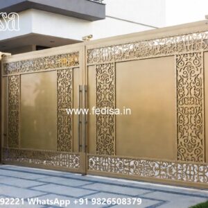 Modern Iron Gate, Wall Compound Grill Design 1708 Gates And Doors Ideas | Gate Design