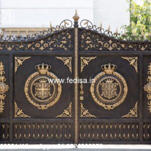 Iron Railing Design For Boundary Wall, Maharaja Gate Simple Design 1823 Gates And Doors Ideas | Gate Design