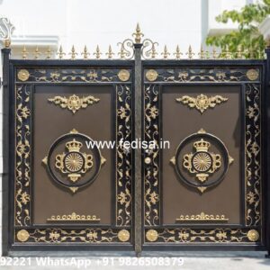 Compound Wall Grill, Steel Ka Gate Design 1826 Gates And Doors Ideas | Gate Design