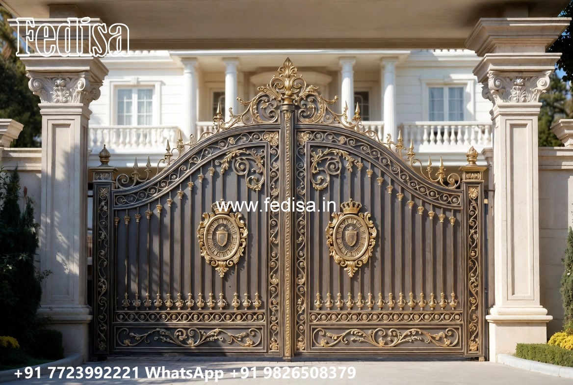 Acp Gate Design, Curved Sliding Gate Design 1890 Gates And Doors Ideas | Gate Design