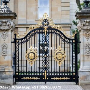 Latest Iron Gate Design, Steel Gate With Hpl Sheet 2005 Gates And Doors Ideas | Gate Design