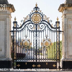Iron Railing Design For Boundary Wall, Industrial Main Gate Design 2026 Gates And Doors Ideas | Gate Design
