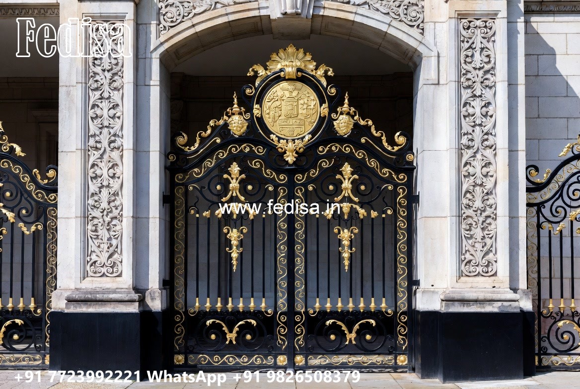 Latest Iron Gate Design, Gate Design And Colour 2035 Gates And Doors Ideas | Gate Design