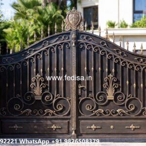 Compound Wall Grill, Wood Gate Construction 2066 Gates And Doors Ideas | Gate Design