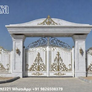 Modern Iron Gate, Simple Main Gate Colour 2078 Gates And Doors Ideas | Gate Design