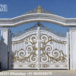 Compound Wall Grill, Iron Sheet Main Gate Design 2086 Gates And Doors Ideas | Gate Design