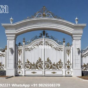 Beautiful Gate Design For Home, Main Gate With Small Gate 2089 Gates And Doors Ideas | Gate Design