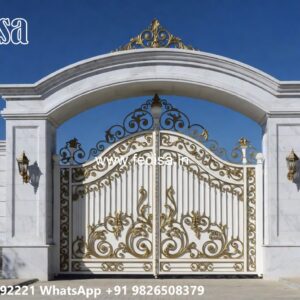 Boundary Wall Iron Grill Design, Modern Steel Main Gate Design 2094 Gates And Doors Ideas | Gate Design