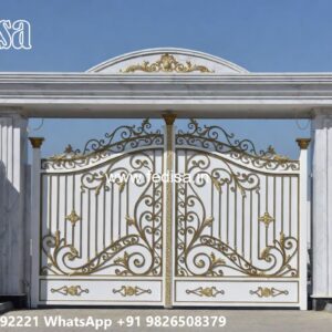 Iron Railing Design For Boundary Wall, Gate Design For Farmhouse 2103 Gates And Doors Ideas | Gate Design