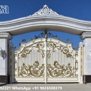 Latest Iron Gate Design, Iron Main Gate Colour Design 2125 Gates And Doors Ideas | Gate Design
