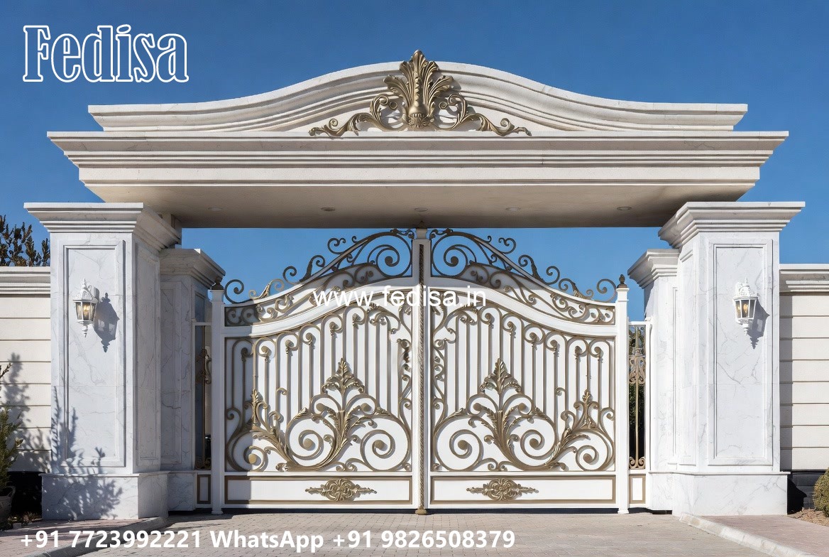 Beautiful Gate Design For Home, Lohe Ka Sliding Gate 2129 Gates And Doors Ideas | Gate Design