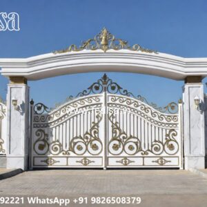Old Gate Design, Compound Wall And Gate Design 2152 Gates And Doors Ideas | Gate Design