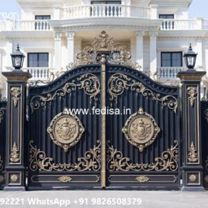 Boundary Wall Iron Grill Design, Steel Ka Gate Price 2204 Gates And Doors Ideas | Gate Design