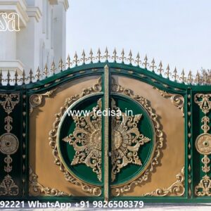 Boundary Wall Iron Grill Design, Gate Design 10 Feet 2274 Gates And Doors Ideas | Gate Design