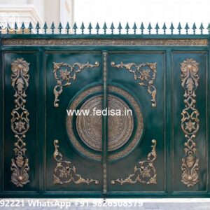 Iron Railing Design For Boundary Wall, Single Gate Colour 2293 Gates And Doors Ideas | Gate Design