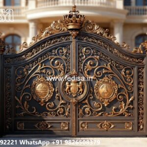 Boundary Wall Iron Grill Design, Beautiful Iron Gate Design 2414 Gates And Doors Ideas | Gate Design