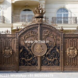 Iron Railing Design For Boundary Wall, House Gate Entrance Design 2453 Gates And Doors Ideas | Gate Design
