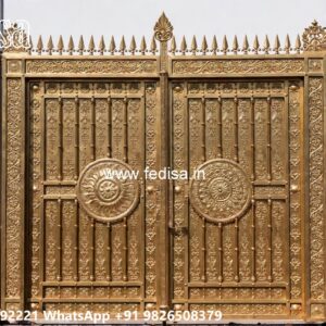 Boundary Wall Iron Grill Design, Ss Single Gate 2484 Gates And Doors Ideas | Gate Design